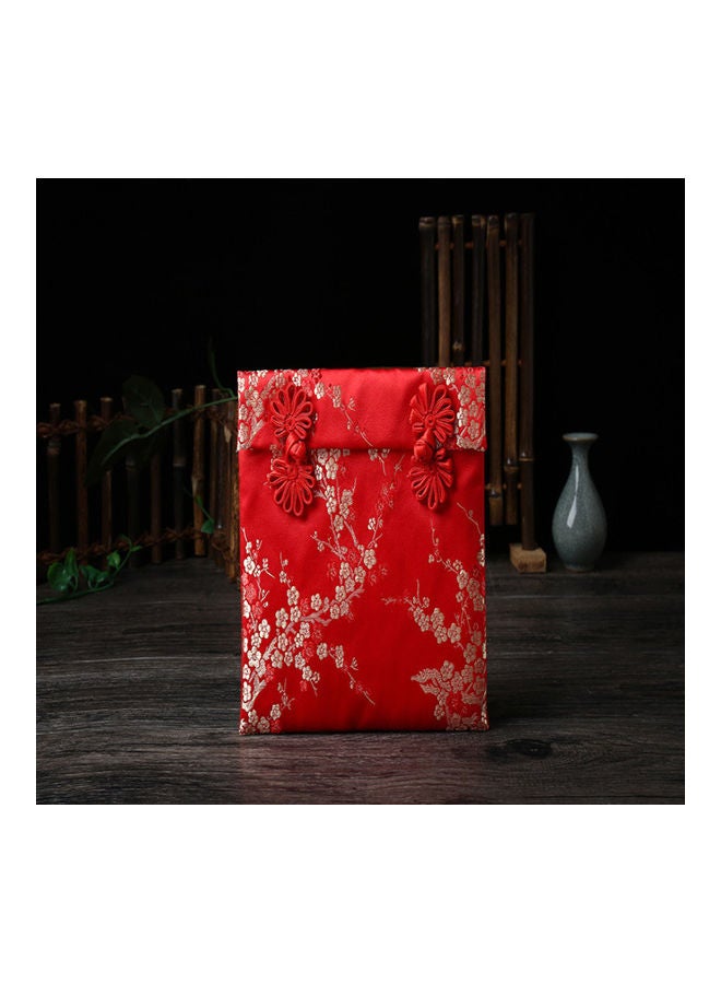 Dragon Phoenix Chinese Knot Brocade Red Envelope  - Image 5