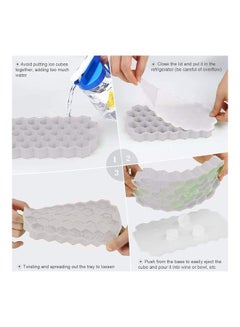XiuWoo Flexible Silicone Ice Cube With Removable Lid B120 Multicolour  - Image 2