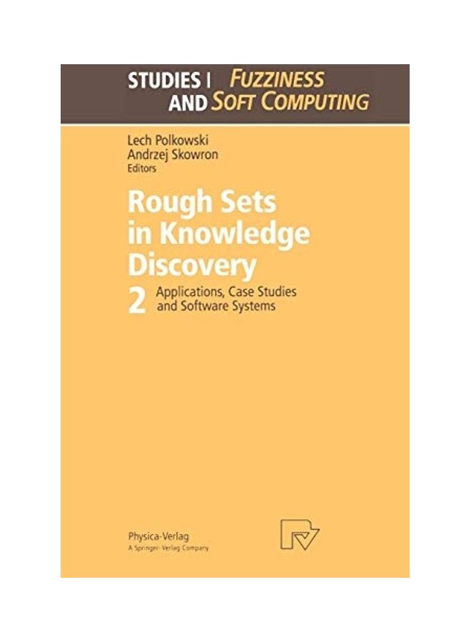null - Rough Sets in Knowledge Discovery 2: Applications, Case Studies and Software Systems Paperback English by Lech Polkowski - Image 1