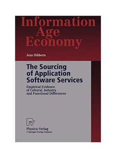 The Sourcing of Application Software Services paperback english