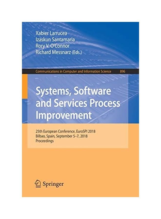 Systems, Software And Services Process Improvement paperback english