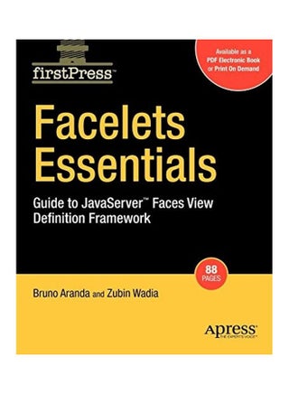 Facelets Essentials: Guide to JavaServer Faces View Definition Framework paperback english - v1622401628/N47797515A_1