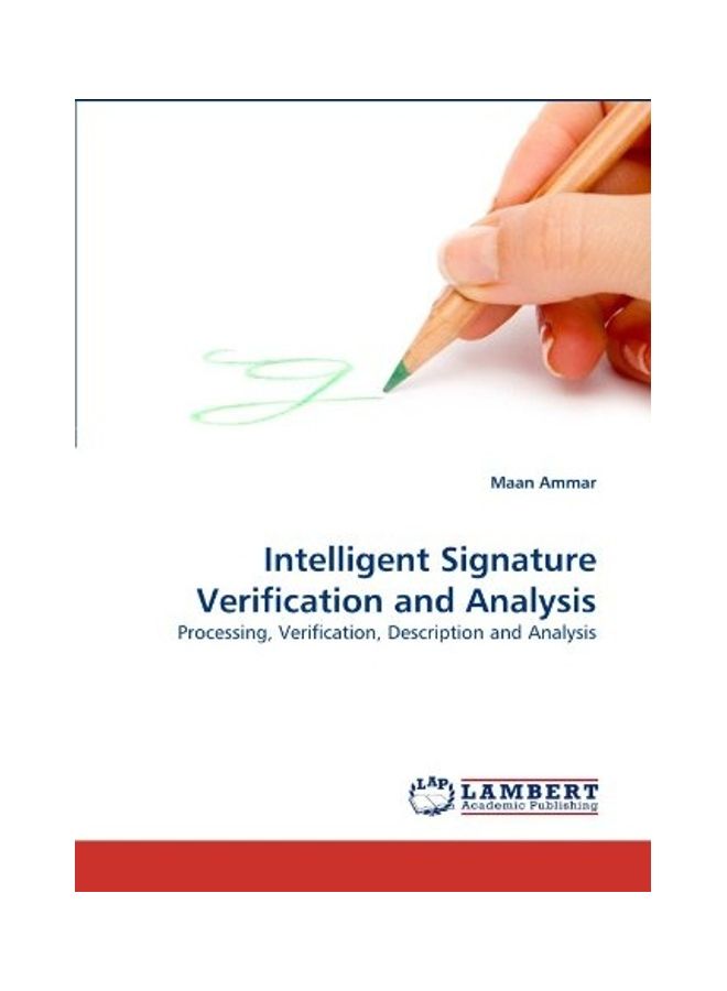 Intelligent Signature Verification and Analysis paperback english
