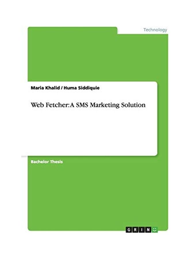 null - Web Fetcher: A SMS Marketing Solution paperback english - Image 1