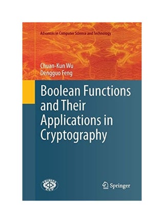 Boolean Functions and Their Applications in Cryptography paperback english - v1622404771/N47836112A_1