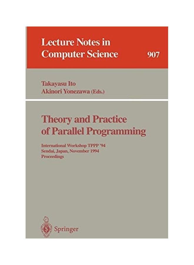 Theory And Practice Of Parallel Programming paperback english