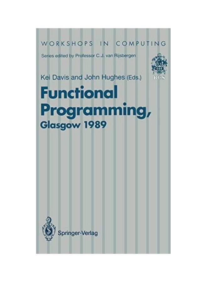 Functional Programming: Glasgow 1989 paperback english