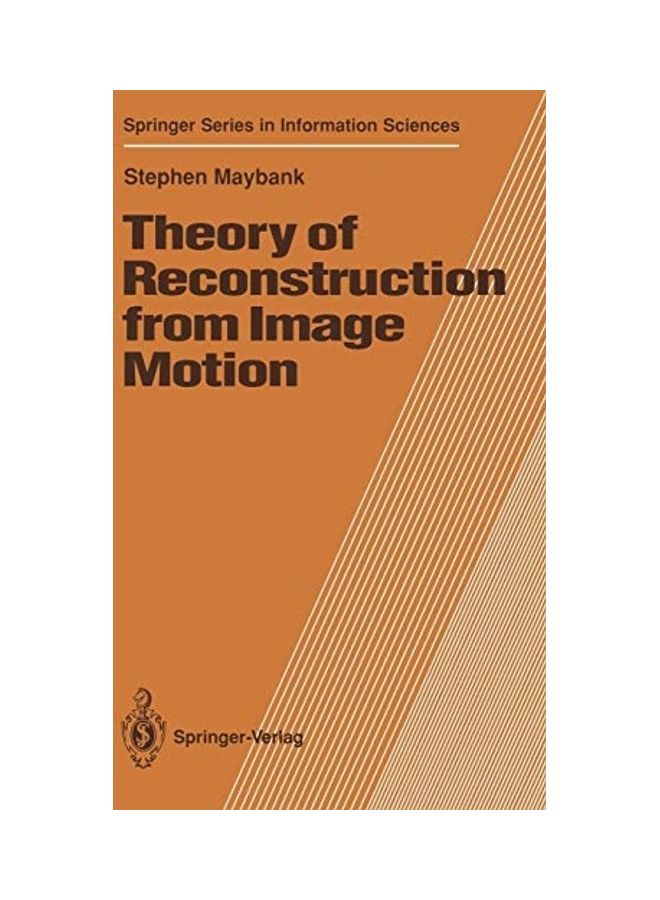 Theory Of Reconstruction From Image Motion Paperback English