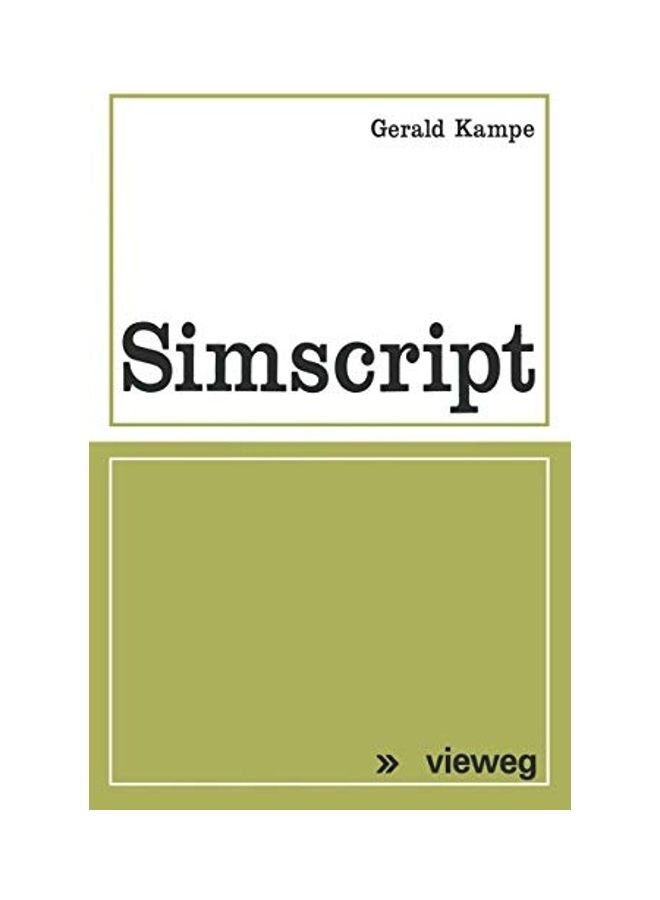 Simscript paperback german