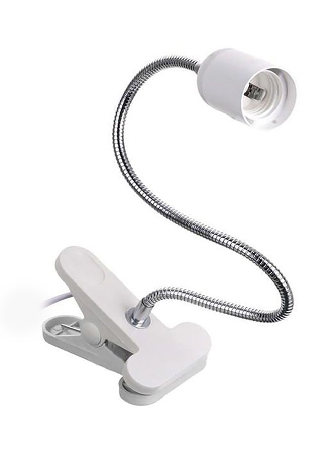 Beauenty Bulb Holder With Stand White/Silver 6x9cm - Image 1