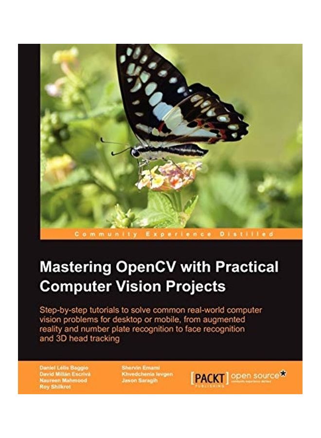 Mastering Opencv with Practical Computer Vision Projects paperback english