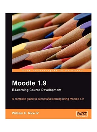Moodle 1.9 E-Learning Course Development paperback english - v1622432602/N47811360A_1