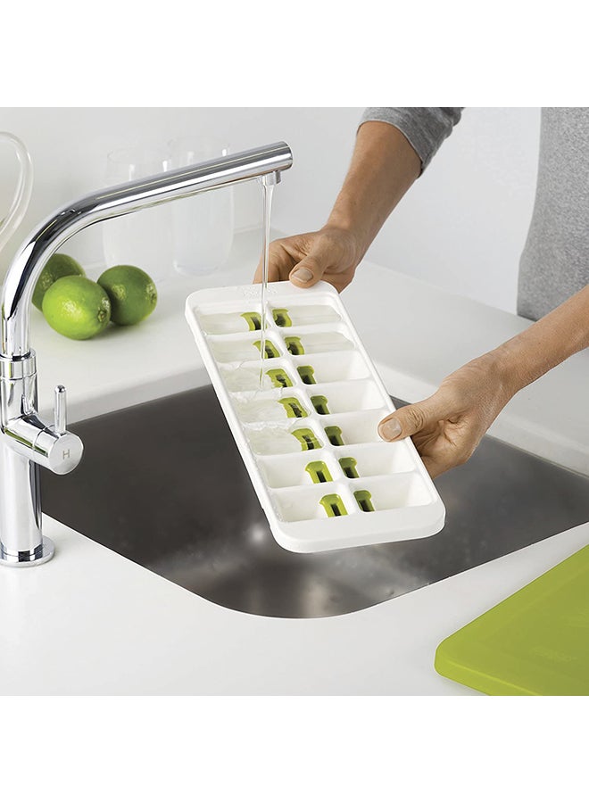 Joseph Joseph - Quicksnap Plus Stackable Ice-Cube Tray Green 28x12x4cm - Image 1