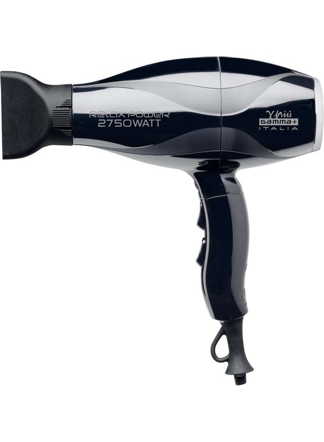 جاما+ مجفف الشعر ريلاكس باور أسود 10.83 x 10.12 x 4.06بوصة - Image 3