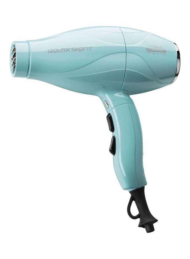 Gamma+ Relax Silent Professional Hair Dryer Blue - Image 1