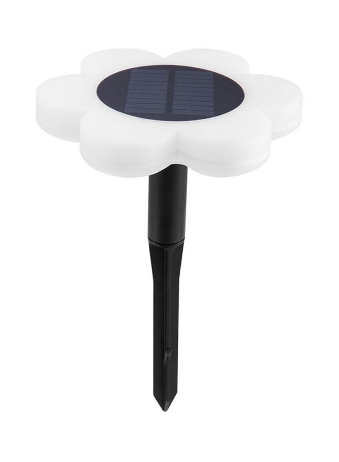 Decdeal LED Solar Light Black/Navy/White 9.44x6.41inch - Image 1