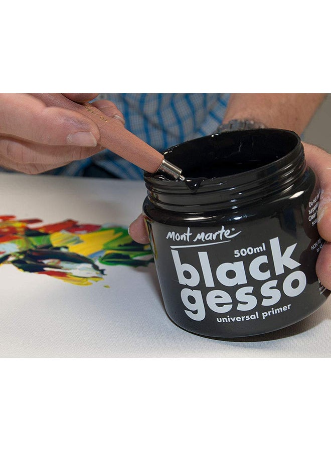 Mont Marte Gesso Universal Primer Black - Image 5