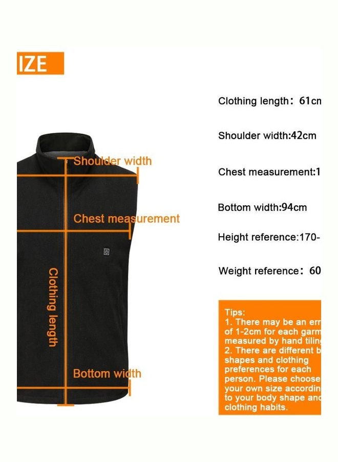 Generic - USB Powered Heating Vest Black - Image 1