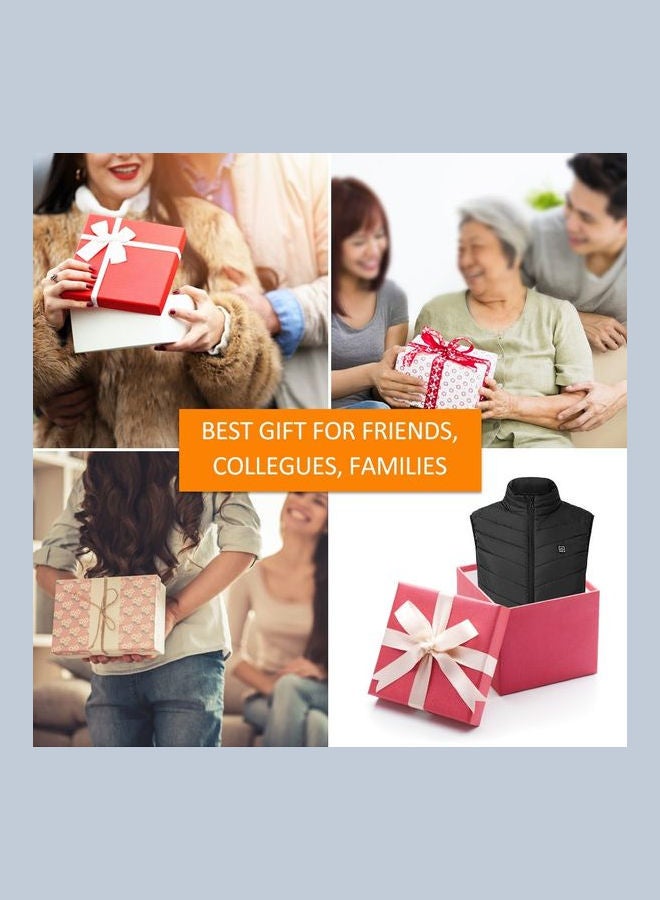 USB Powered Heating Vest Black