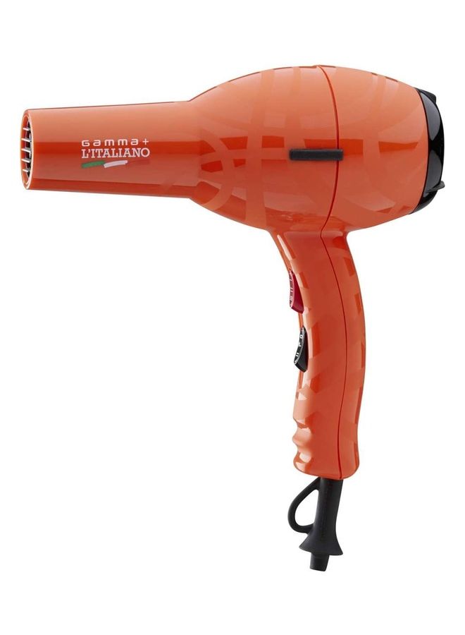جاما+ مُجفّف شعر احترافي لون برتقالي 14.88 x 9.72 x 4.17بوصة - Image 1