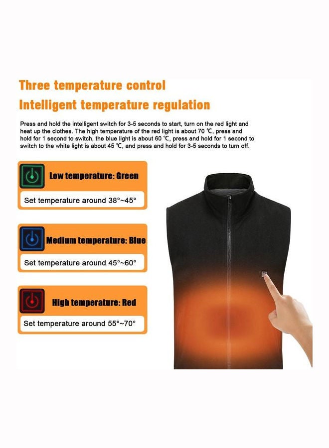 Generic - USB Powered Heating Vest Black - Image 1