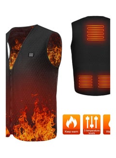 Generic USB Powered Heating Vest Black  - Image 5