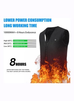 Generic USB Powered Heating Vest Black  - Image 4