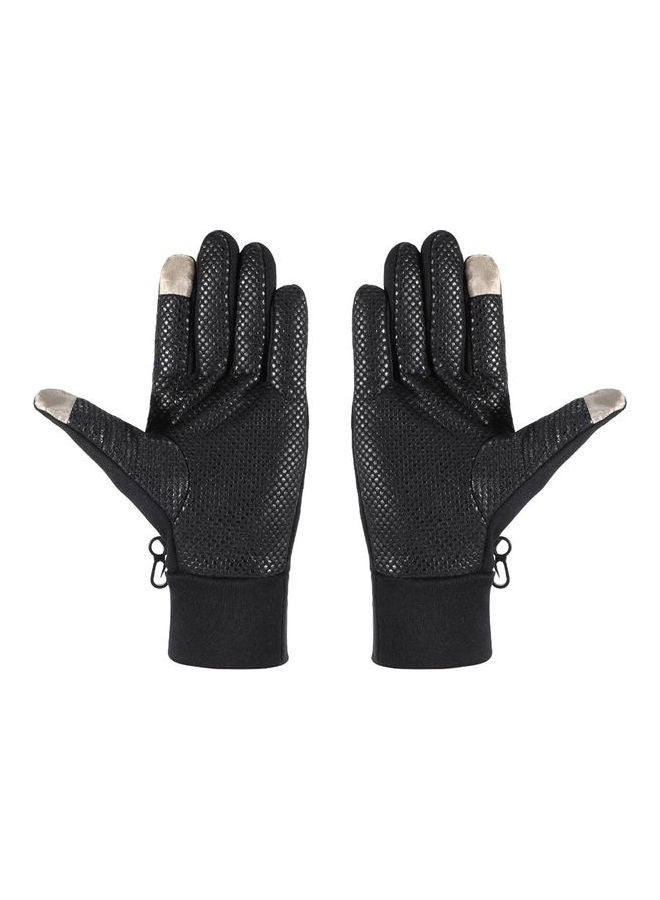 Generic Full Finger Cycling Gloves Black  - Image 2