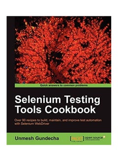 Selenium Testing Tools Cookbook Paperback English by Roy De Kleijn