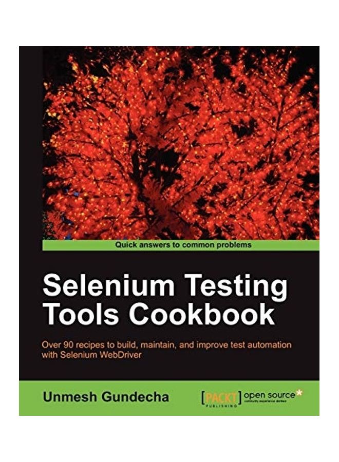null - Selenium Testing Tools Cookbook Paperback English by Roy De Kleijn - Image 1