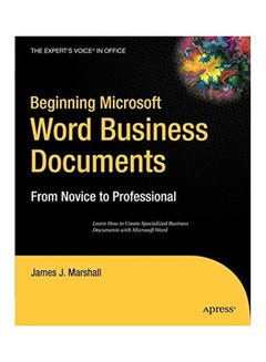 Beginning Microsoft Word Business Documents paperback english