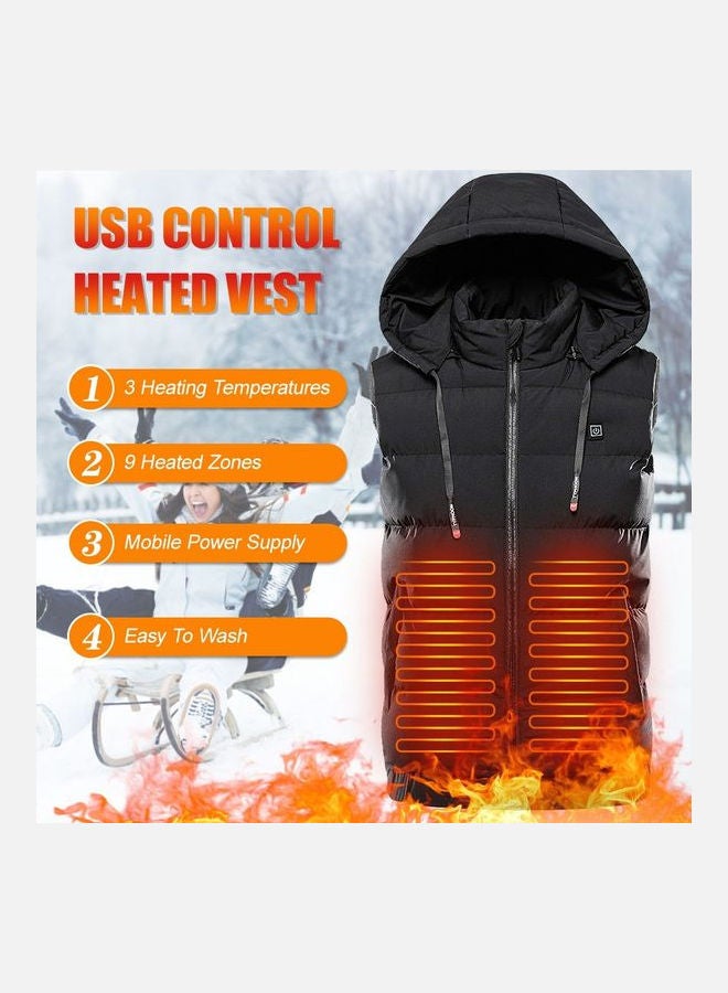 Generic - USB Powered Heating Vest Black - Image 1