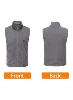 Generic USB Powered Heating Vest Grey  - Image 2