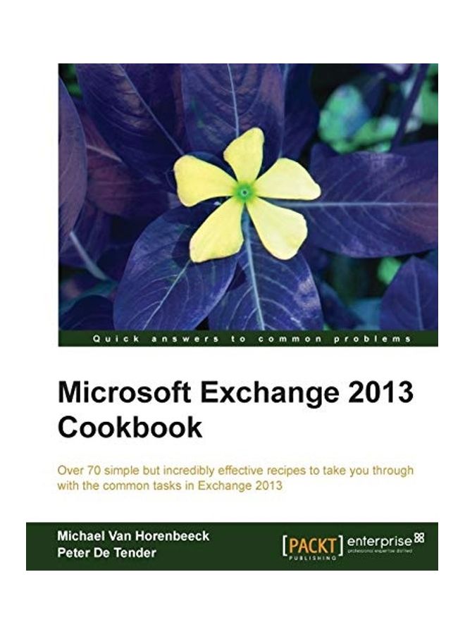 Microsoft Exchange 2013 Cookbook paperback english