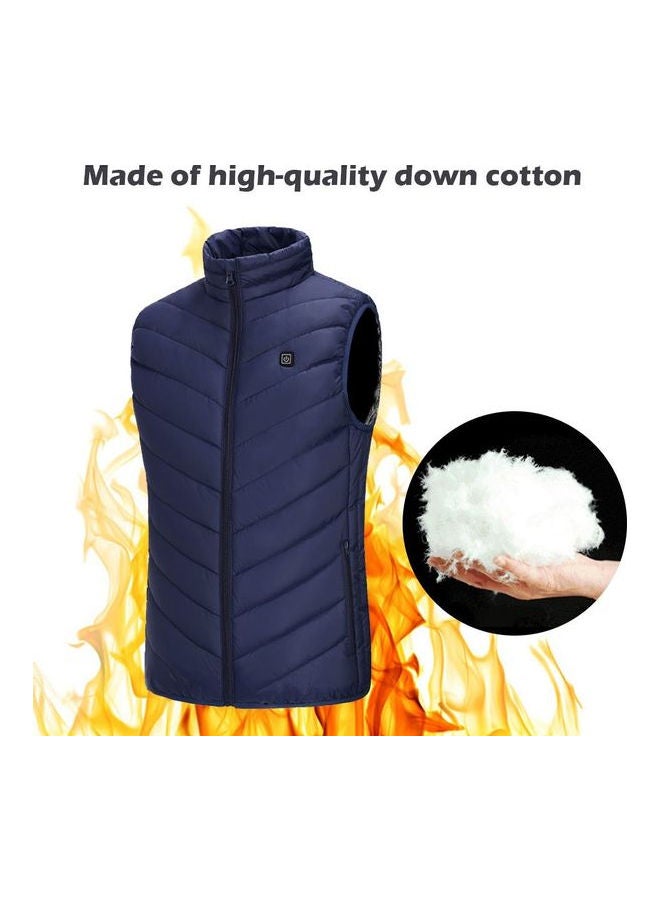 Generic - USB Powered Heating Vest Dark Blue - Image 1