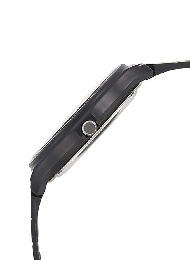 كاسيو ساعة يد بعقارب وسوار من السيليكون طراز MQ-24-7B2LDF للرجال - Image 5