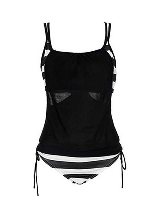 Generic - Stylish Comfortable Beach Swimwear Black/White - Image 1