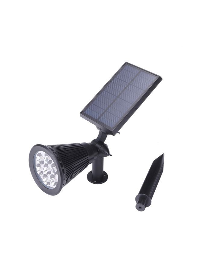 بيوينتي مجموعة مصابيح إضاءة LED للأماكن الخارجية تعمل بالطاقة الشمسية  مكونة من قطعتين أسود  - Image 4