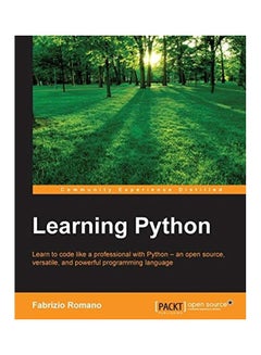 Learning Python Paperback English by Fabrizio Romano - 42362