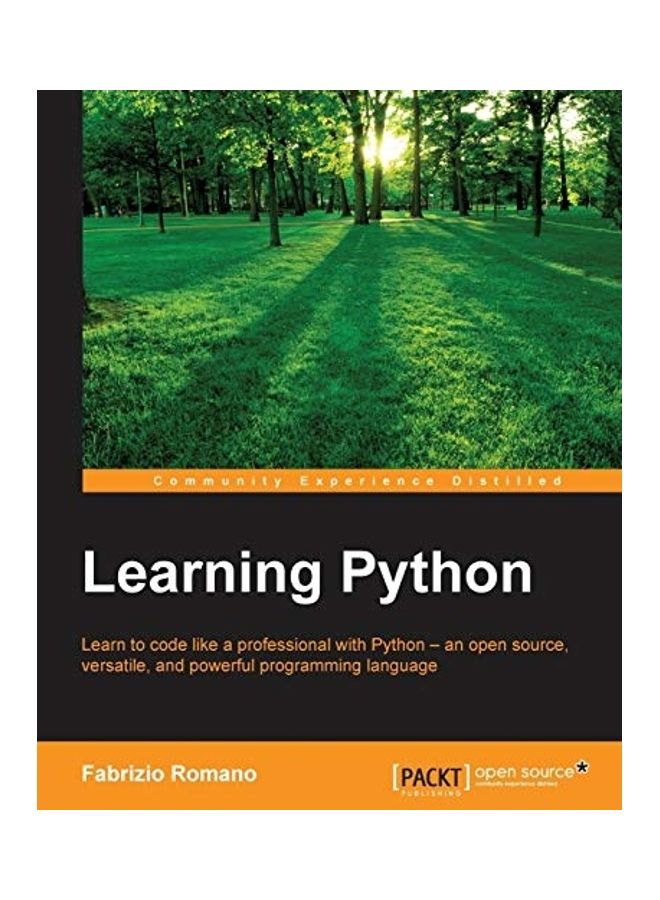 null - Learning Python Paperback English by Fabrizio Romano - 42362 - Image 1
