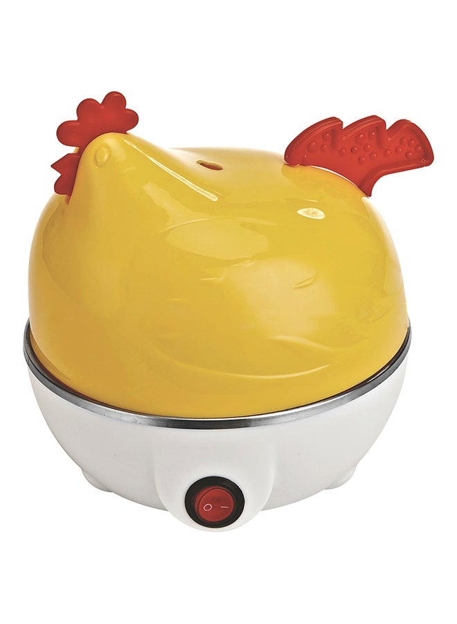 Amal Stainless Steel Electric Chicken Shape Egg Boiler AS010567010000 Yellow  - Image 1