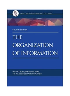 The Organization Of Information Paperback English by Daniel N. Joudrey - 2017