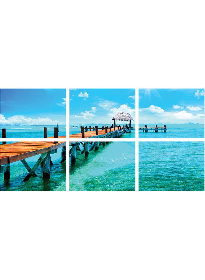 Sasb 6 Piece Wall Painting Without A Frame Multicolour 40X30cm 