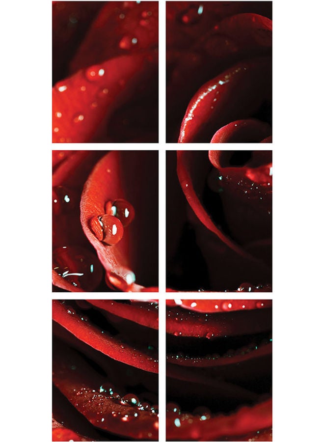 Sasb 6 Piece Wall Painting Without A Frame Multicolour 40X30cm 