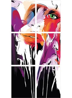 Sasb 6-Piece Wall Painting Without A Frame Multicolour 