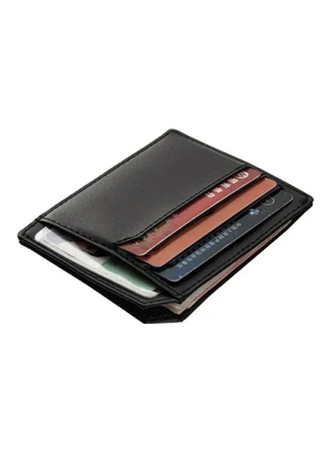 Slim Casual Card Holder Black  - Image 2