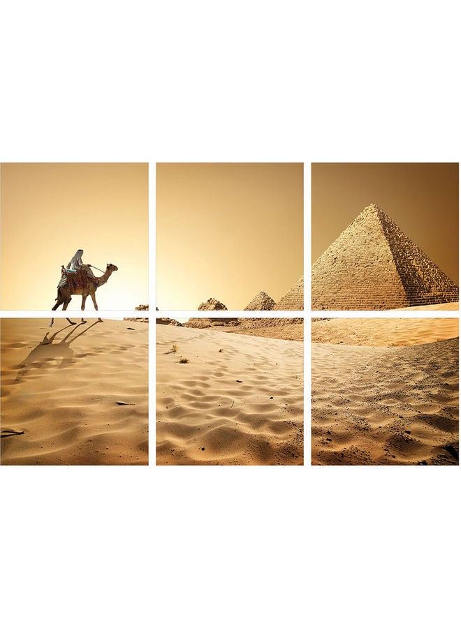 Sasb - 6-Piece Wall Painting Without A Frame Multicolour - Image 1