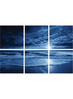 Sasb 6-Piece Wall Painting Without A Frame Multicolour 
