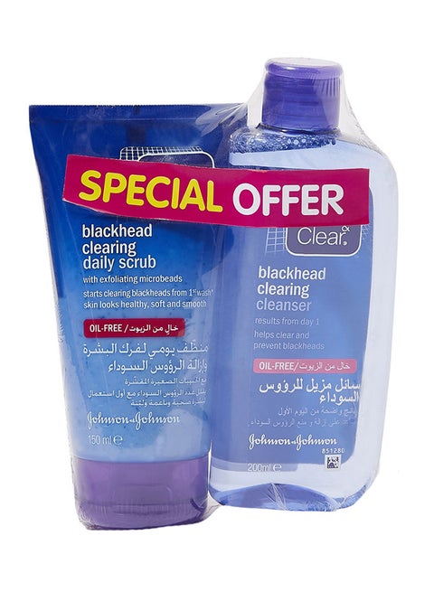 Blackhead Clearing Cleanser With Scrub Blue 200+150ml