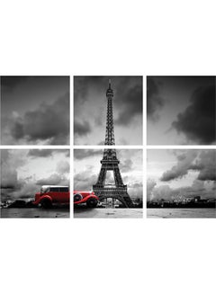 Sasb 6-Piece Wall Painting Without A Frame Multicolour 